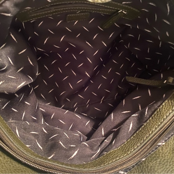 Kensie Dark Olive Green Purse/Tote - Picture 13 of 16